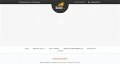 Desktop Screenshot of bazilik.be